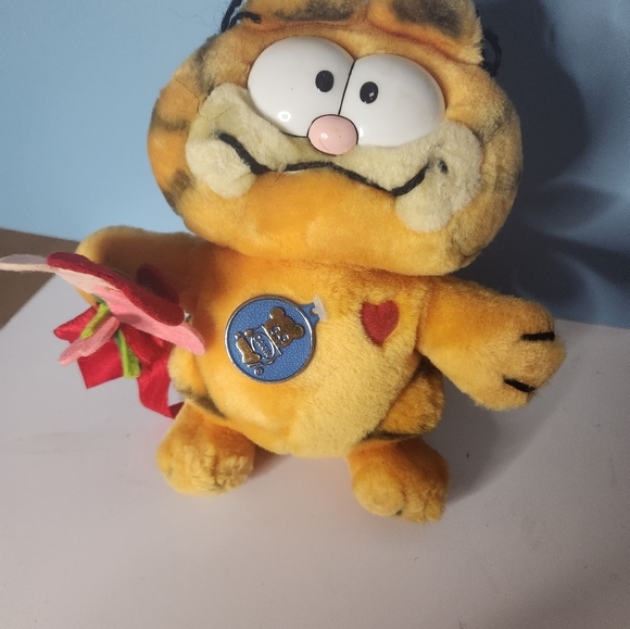 Vintage Toys Dakin Garfield Cat Plush Toy Valentines Day 981